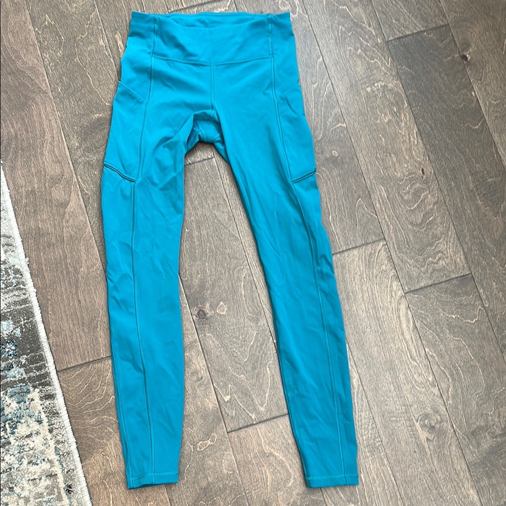 Blue Lululemon Leggings